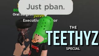 THE TEETHYZ DENTIST 5K SPECIAL  Trolling at Teethyz Dentist  ROBLOX [upl. by Naired979]