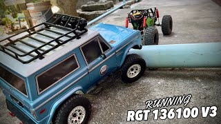 RC Running 🚙💨 ขับรถไปกับเพื่อนรอบบ้าน  RGT 136100 V3 Uncut [upl. by Elspeth]