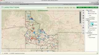 Mining Claims Maps  Advanced Search Function Tutorial [upl. by Oremo85]