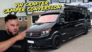 Ultimate Bespoke VW Crafter Camper Conversion [upl. by Wynny]