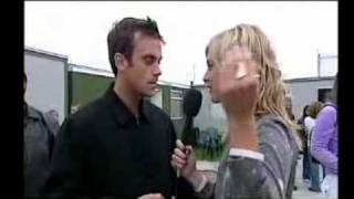 Robbie Williams tries to quotpick upquot Fearne Cotton [upl. by Dyanna156]