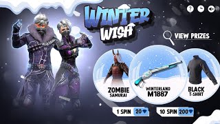 Winter Wish Event 😮  Purple Shede Bundle Return  All Criminal Bundle Return  Free Fire New Event [upl. by Barker40]