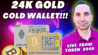 Gold Bitcoin  Crypto Cold Storage 🔥  Live with Ballet from TOKEN 2049 in Singapore Crypto Phil [upl. by Wilmer]