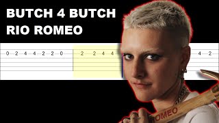 Butch 4 Butch  Rio Romeo Easy Guitar Tabs Tutorial [upl. by Lowrie506]