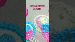 crochet keychain tutorial crochet diy crochettutorial shorts crocheting [upl. by Anavoj]