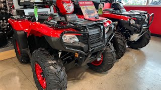 2022 Honda foreman TRX520 vs Honda rancher TRX420 appearances [upl. by Michiko]