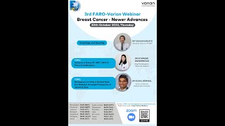 3rd FAROVarian Webinar Title Breast Cancer  Newer Advances [upl. by Ahsital]