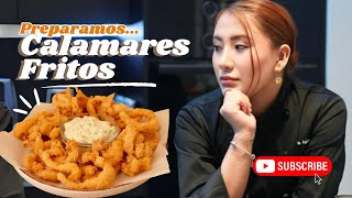 Calamares Fritos PeruanoMadrileños ¡Bocadillo Delicioso 👌🏻 [upl. by Oringas]