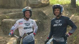 EM  Trial Riding Session w Fajardo Chatagno Bruand amp Pena [upl. by Rotsen]