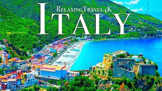 Italy 4K  Relaxing Travel Guide Film with Calming Music and Nature Sounds [upl. by Tower764]