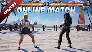 Asuka VS Azucena Lee Hwoarang Online Match  TEKKEN 8  4K 60FPS [upl. by Hayikat]