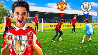 I Entered Kid Ronaldo Into A FA Cup Football Tournament [upl. by Aiden906]