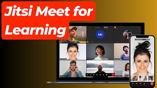 How to Use Jitsi Meet for Online Learning  Online Teaching Video Conferencing and Online meeting [upl. by Alano]