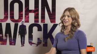 John Wick Interview With Adrianne Palicki HD [upl. by Tdnerb]