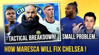 ENZO MARESCA  TACTICAL BREAKDOWN  ONE PROBLEM FOR CHELSEA NKUNKU or MUDRYK TO SUFFER [upl. by Marciano108]