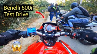 Benelli 600i Test Drive  Benelli loud exhaust sound 😍  Ride to ramnagar part2 [upl. by Lepley]