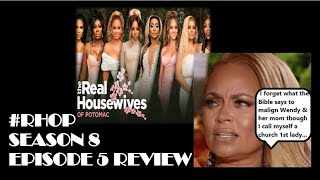 Real Housewives of Potomac Season 8 episode 5 Review  xtweets  imprecatory prayerPsalm talk [upl. by Yerocal]