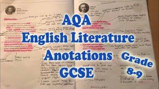 GCSE English Litrature Poems Annotated Grade 9 Analysis [upl. by Kostival553]