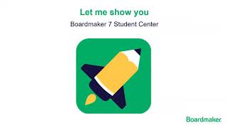 Boardmaker 7 Using the Student Center [upl. by Dore593]