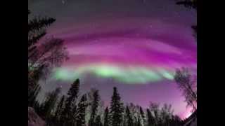 Aurora Borealis February 18 2014 Fairbanks Alaska [upl. by Kho906]