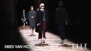 Dries Van Noten Paris Fashion Week otoño invierno 20142015  Elle España [upl. by Farmelo]