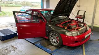 Honda Accord Type R  H22a7  Ch1  DYNO TUNE  STREET RACERS  9200rpm2814bhp VTECKICKEDINYO [upl. by Llenehc]