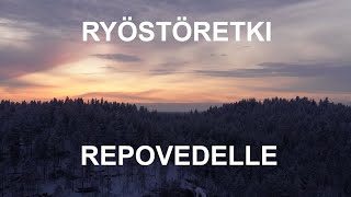 Repoveden kansallispuisto talvinen Kaakkurinkierros Talviretkeily ja ulkoilu [upl. by Shannon]