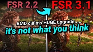 Did AMD Lie  FSR 31 vs DLSS vs XESS In 4 Games 7 GPUs [upl. by Jarrod]