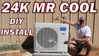 Install Your Own Mr Cool Mini Split Easy Diy Acheat Pump Installation Guide [upl. by Krawczyk]