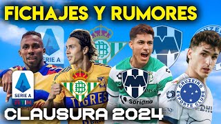 ✅🔥¡JULIÁN QUIÑONES A EUROPA SEBASTIAN CORDOBA AL BETIS FICHAJES CONFIRMADOS Y RUMORES LIGAMX 2024 [upl. by Ahsinuq]