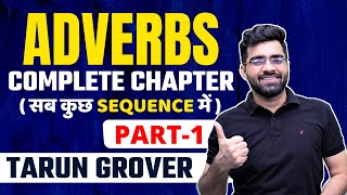 ADVERBS Part1  English Grammar for CET SSC CGL CPO CDS  SBIIBPS POClerk  Tarun Grover [upl. by Matilde]