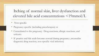 Intrahepatic cholestasis of pregnancy ICP part1 [upl. by Aiem4]