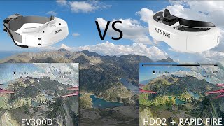 Test DVR EV300D VS HDO2  La Mongie [upl. by Brennen]