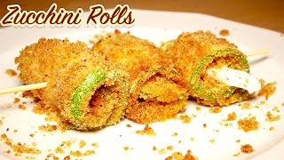 Involtini di Zucchine Al Forno Con Mozzarella Video 4K Ricetta Veloce  Stuffed Zucchini Rolls [upl. by Columbus953]