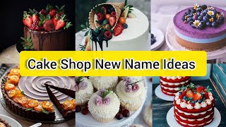 Cake Shop Name Ideas  Bakery Name List  Cake Shop Bisiness  LovelySweetCakes [upl. by Madge]