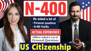 NEW US Citizenship Interview Actual Case 2024 Questions amp Answers Practice  N400 Naturalization [upl. by Gorlicki]