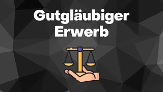 Gutgläubiger Erwerb §§ 929 ff BGB [upl. by Cutty53]