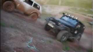 Lada Niva VL30 vs Jeep Wrangler [upl. by Artinak]