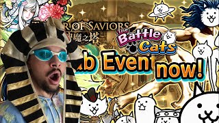 Tower of Saviour Collab in Battle Cats [upl. by Anigue]