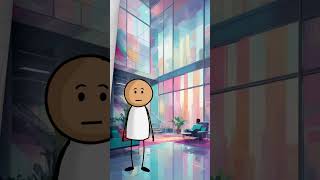 💨 Bob’s Office Fart FAIL 😂  Stickman Jokes 🏢 shorts jokes cringe [upl. by Raul701]