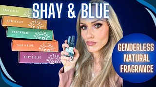 SHAY amp BLUE FRAGRANCES REVIEW  NATURAL amp GENDERLESS FRAGRANCES  I GENUINELY LIKE THEM ALL [upl. by Berkin174]