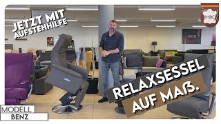 Relaxsessel mit Aufstehhilfe  Auf Maß KellerSitzwerk [upl. by Laiceps333]