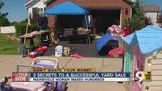 Three secrets to successful yard sale [upl. by Einnoc959]