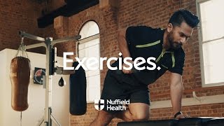 Tricep Kickback  Nuffield Health [upl. by Yentiw]