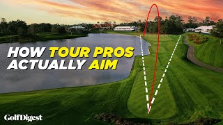 The Clever Aiming Strategy Tour Pros Actually Use  The Game Plan  Golf Digest [upl. by Enobe]