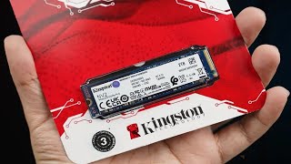 Kingston SSD NVME M2 NV2 1TB Umboxing Review Instalação e Teste Completo [upl. by Bald]