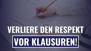 Verliere den Respekt vor den Steuerberater Klausuren [upl. by Saenihp]