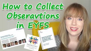 Collecting Observations in EYFS [upl. by Lecirg289]