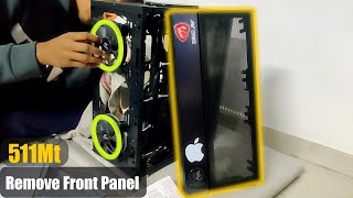 Ant Esports ice 511mt Remove Front Panel [upl. by Ocisnarf]