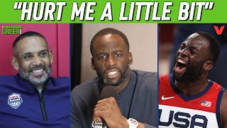 Draymond Green responds to being left off Team USA roster amp Grant Hills comments [upl. by Alleunam]